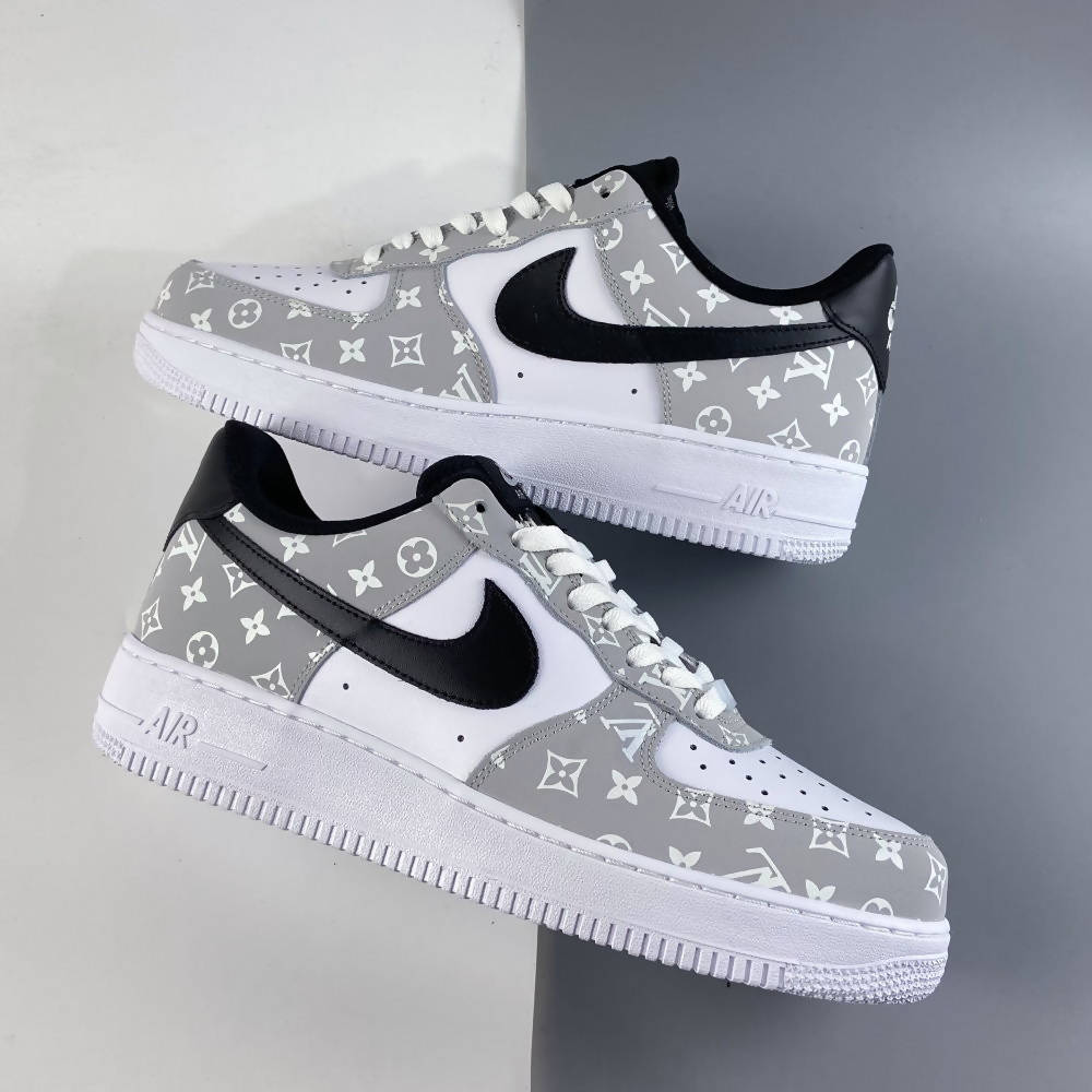 Air force 1 Custom Louis Vitton Gris