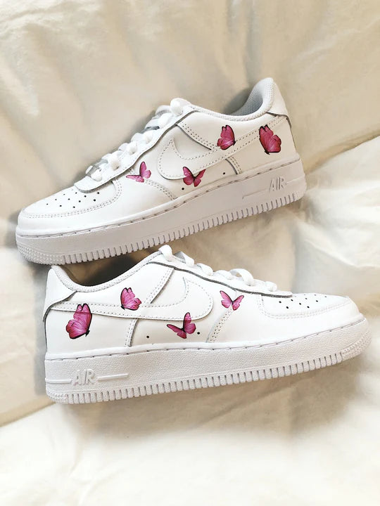 Air force 1 Custom Papillon Rose