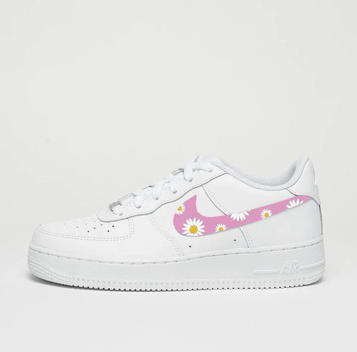 Air force 1 Custom Marguerite Rose Light